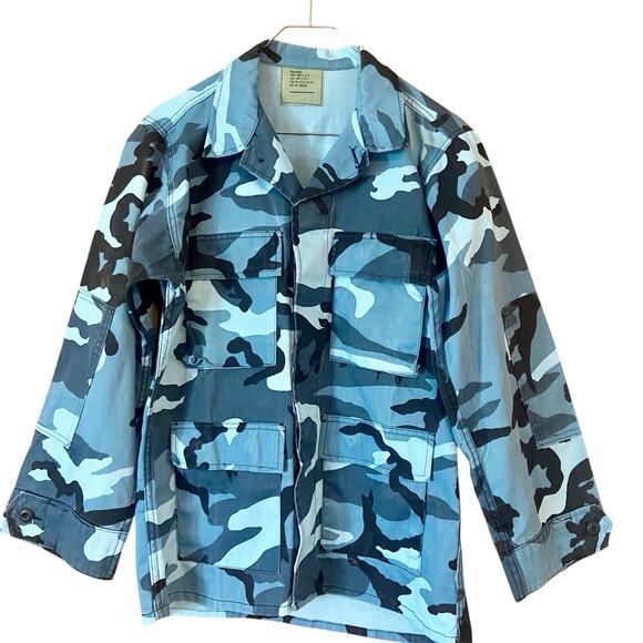 Tru Spec Tactical Camo Army Military Combat Uniform Shirt Jacket New Sz S - Picture 1 of 4